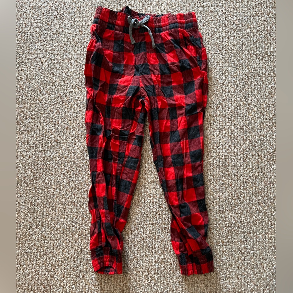 Aerie Buffalo Flannel Long Pajama Pants